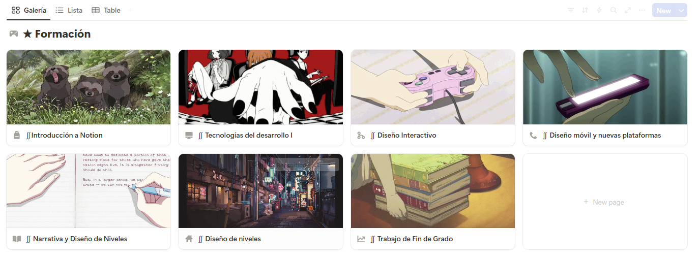 The professor's dashboard